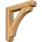 Ekena Millwork Legacy Craftsman Rough Sawn Bracket w/ Offset Brace, Western Red Cedar, 6"W x 30"D x 30"H BKT0604X30X30LEC04RWR - alternate 1